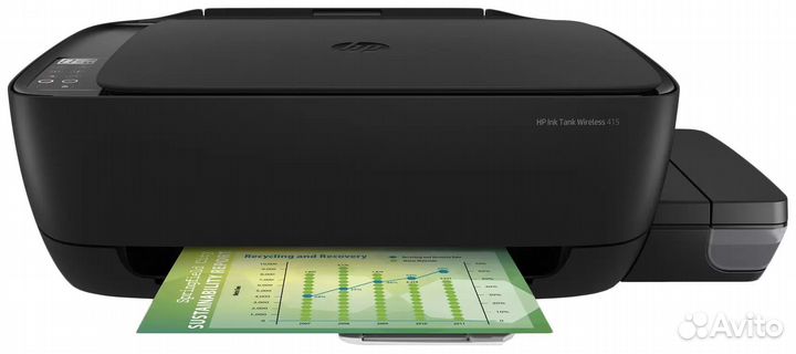 Мфу струйное HP Ink Tank Wireless 415,цв.,А4,Wi-Fi