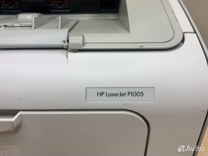 Принтер лазерный HP LaserJet P1005, ч/б, A4