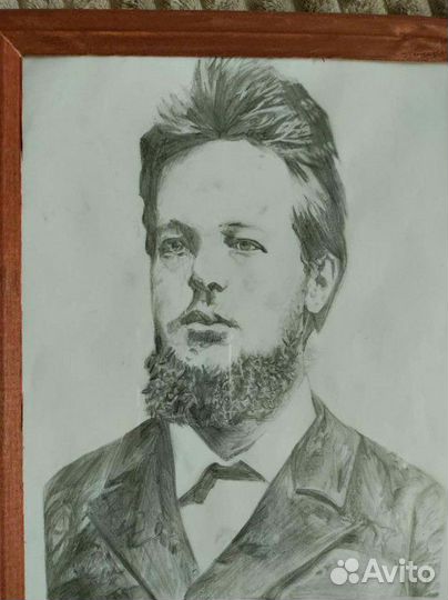 Портрет по фотографии (графика)