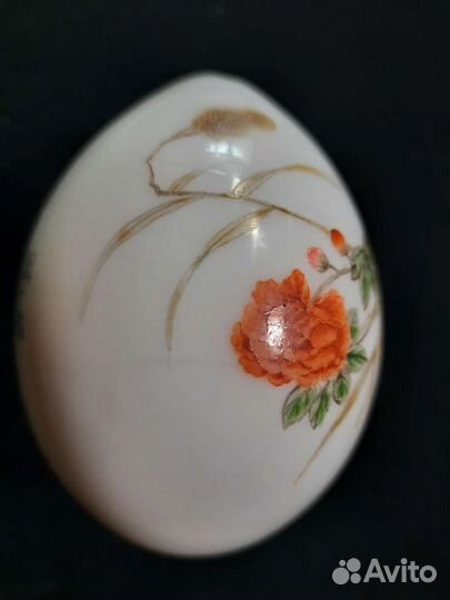 Яйцо пасхальное,стекло,19 век,Россия, 12 см