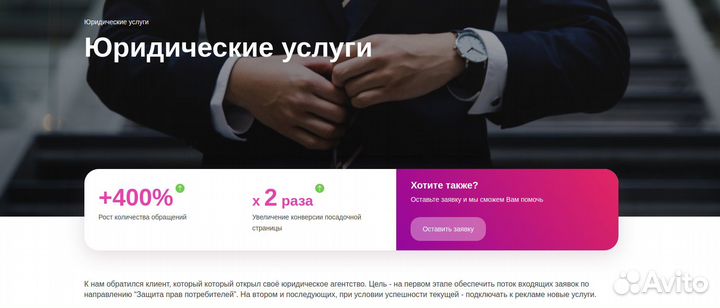 Настройка рекламы Яндекс Директ / Создание сайтов