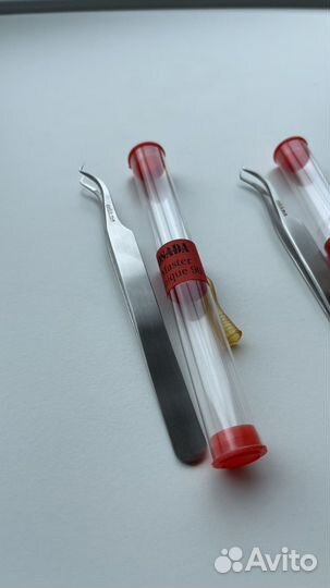 Пинцеты для наращивания ресниц