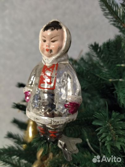 Елочные игрушки СССР на прищепке