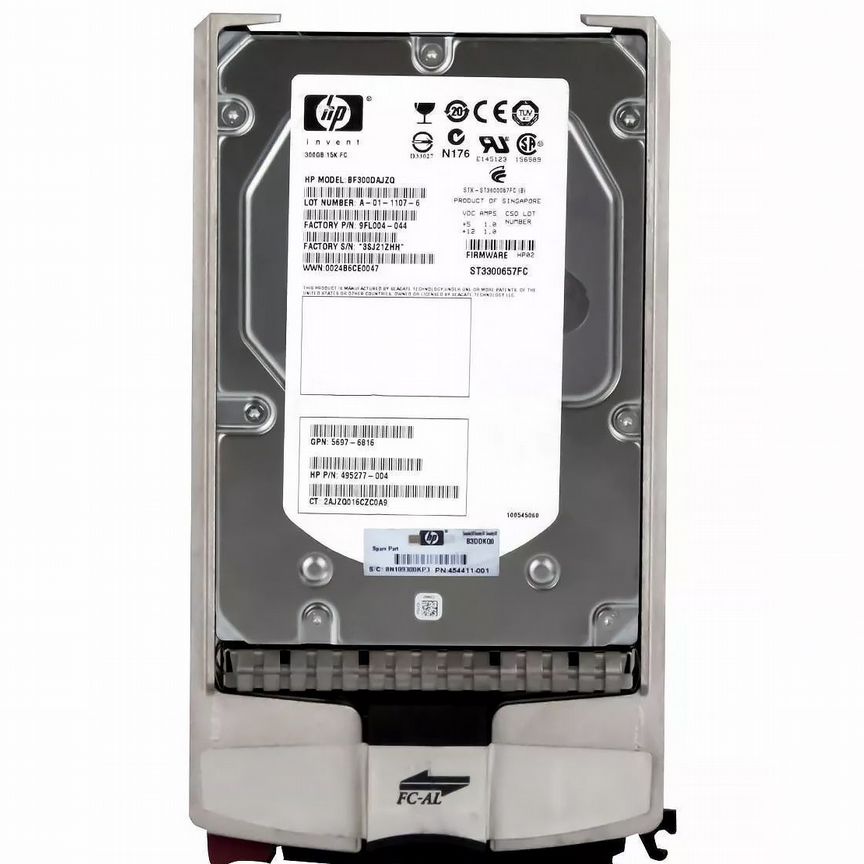 [BF300DAJZQ] Жесткий Диск Hp 300gb Fibre Channel Bf300dajzq