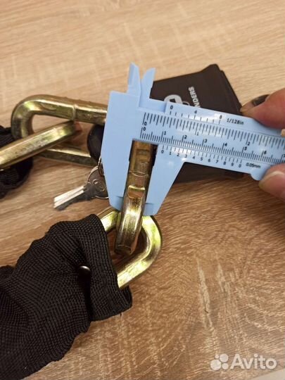 Противоугонный замок цепь 1,5м