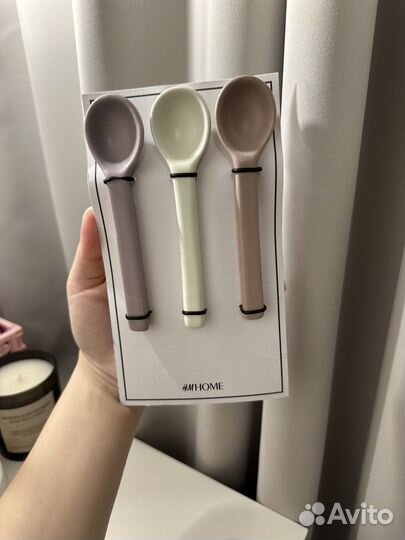 Набор фарфоровых ложек hm home