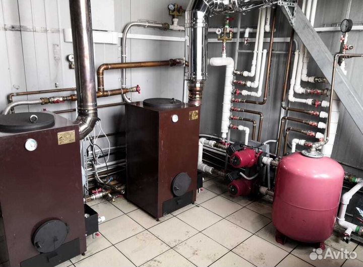 Котел на отработке