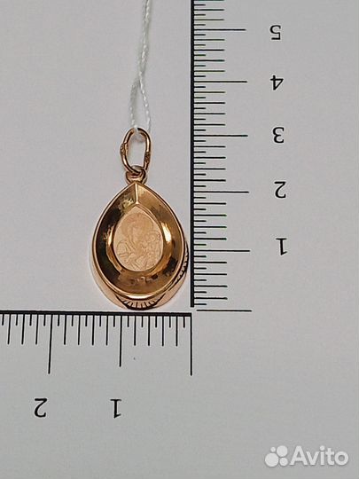 Золотая подвеска