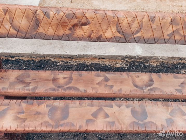 Скамейка садовая деревянная