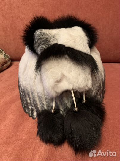 Шапка зимняя меховая женская