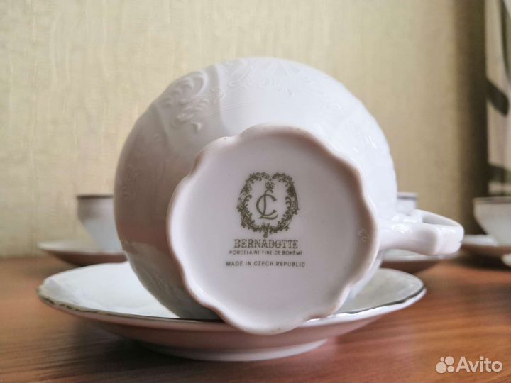 Чешский чайный сервиз Bernadotte