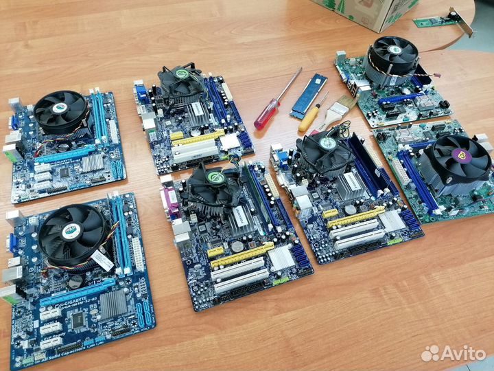 Материнская плата 1155