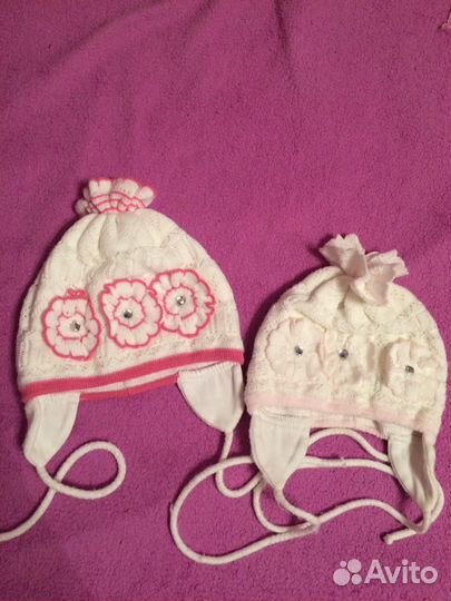 Шапочки на девочку
