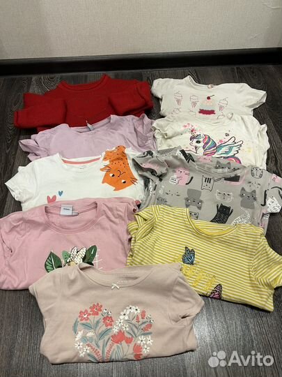 Вещи пакетом для девочки 100-110