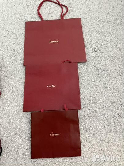 Пакет Cartier оригинал