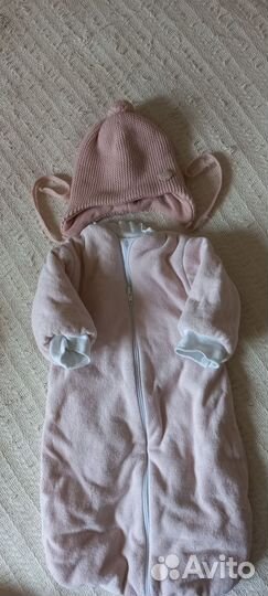 Зимний конверт на выписку