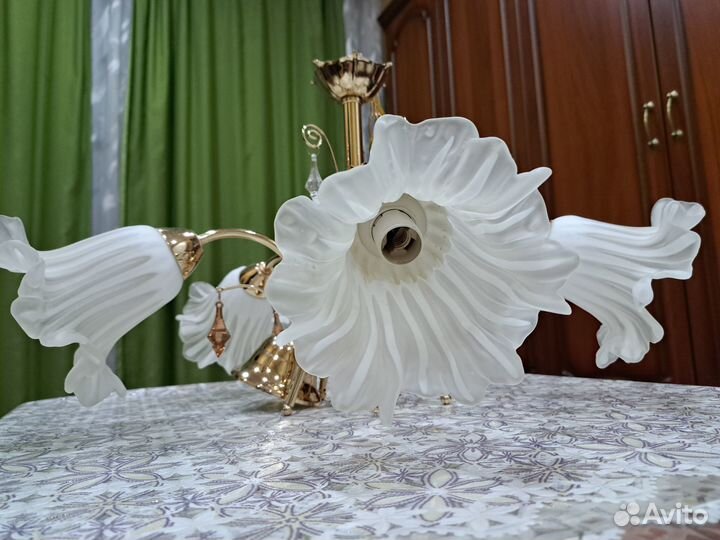 Люстра потолочная бу