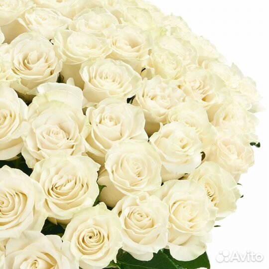 Красивый букет из белых роз с доставкой