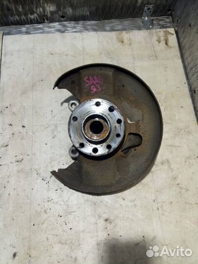 Кулак передний левый Saab 9-3 2 YS3F 2006 12172516