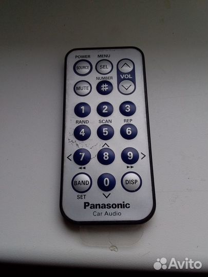 Пульт к магнитоле Panasonic №9992663
