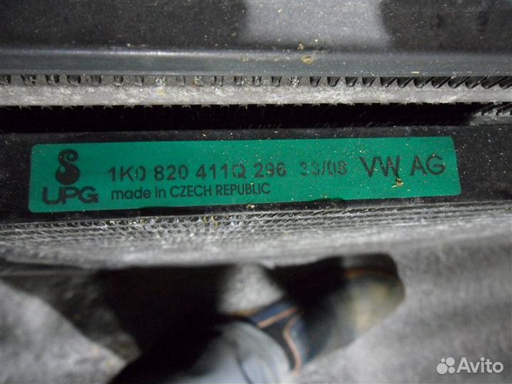 Кассета радиаторов Skoda Octavia 1Z3 cavd