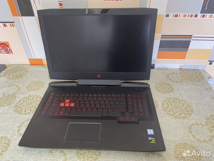 Игровой ноутбук hp omen 17