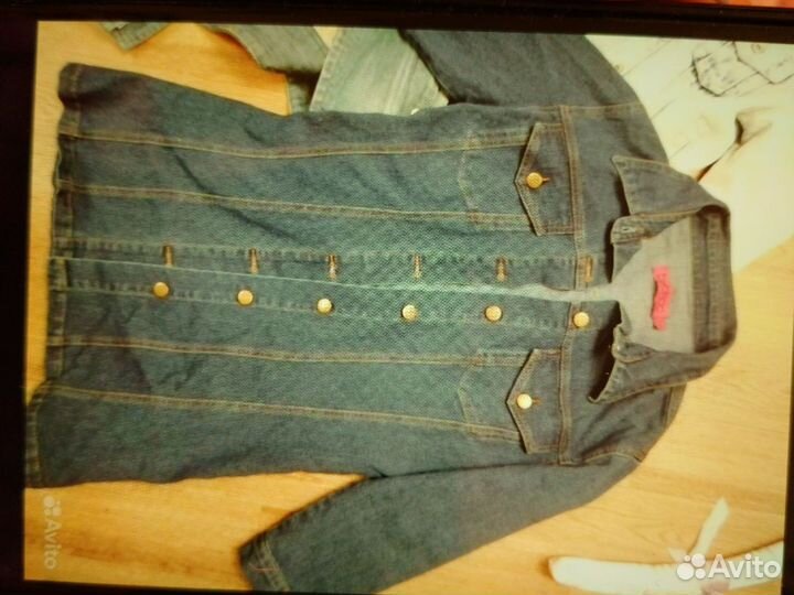 Куртки джинсовые