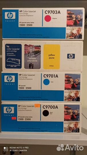 Картриджи HP оригинальные