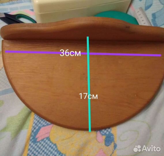 Полка деревянная и стекло для полок