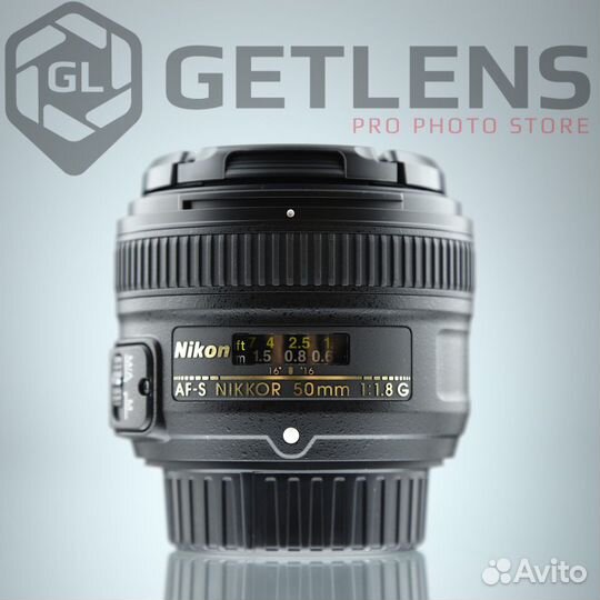 Nikon 50mm f/1.8G AF-S Nikkor (Новый)