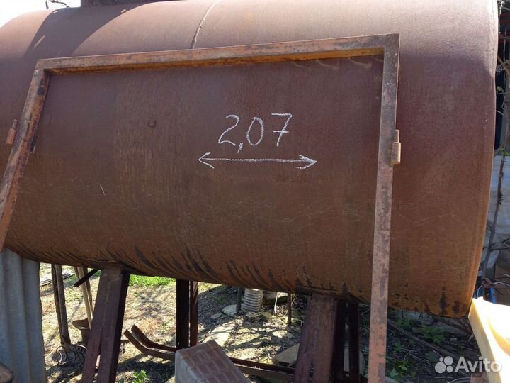 Бочка металлическая