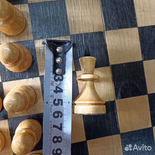 Шахматы СССР деревянные обиходные