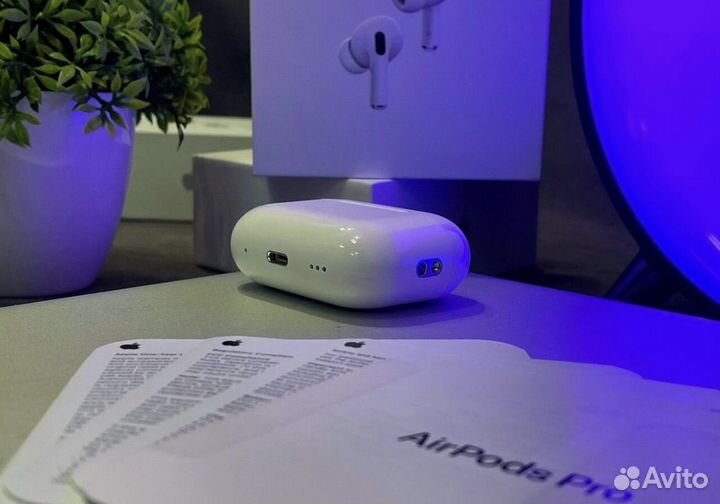 Беспроводные наушники Airpods pro 2чехол в подарок