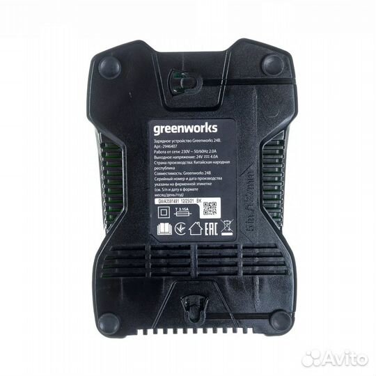 Зарядное устройство 4А G24C4 Greenworks 2946407