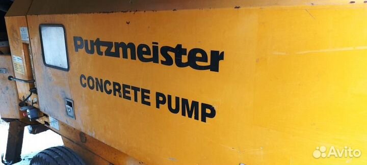 Бетононасос прицепной Putzmeister BSA 1407 D бу