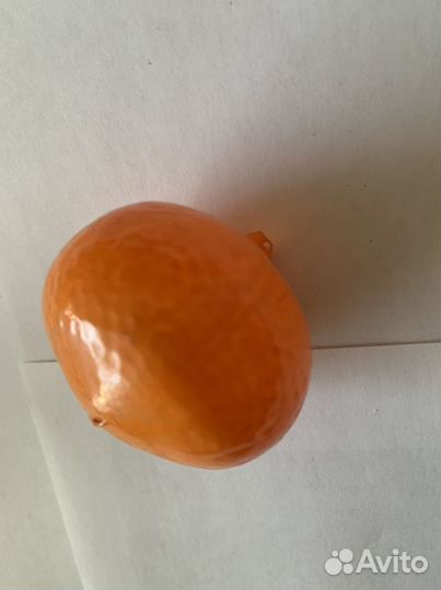 Елочные игрушки СССР мандарин