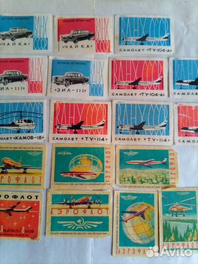 Спичечные этикетки СССР