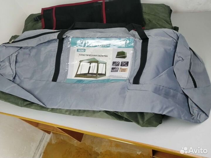 Палатка Тент Шатёр Беседка Кухня 1628 D усиленная