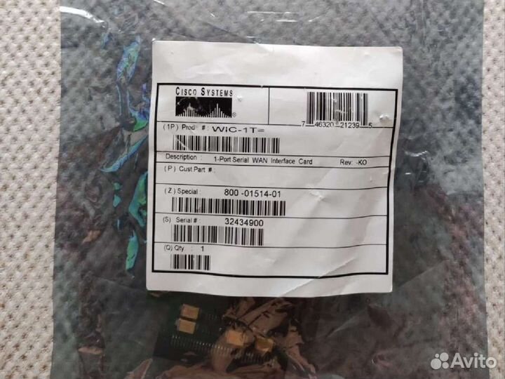 Cisco WIC-1tмодуль Cisco WIC-1T