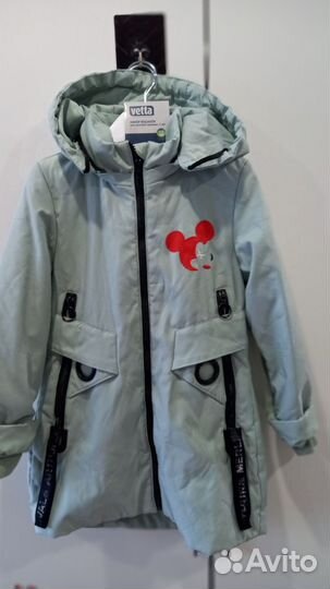 Куртка демисезонная для девочки р 116