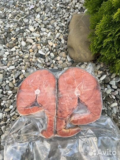 Стейки чавычи