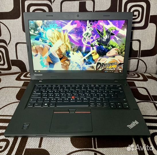 Ноутбук lenovo L450 на i5-5200u full hd ips