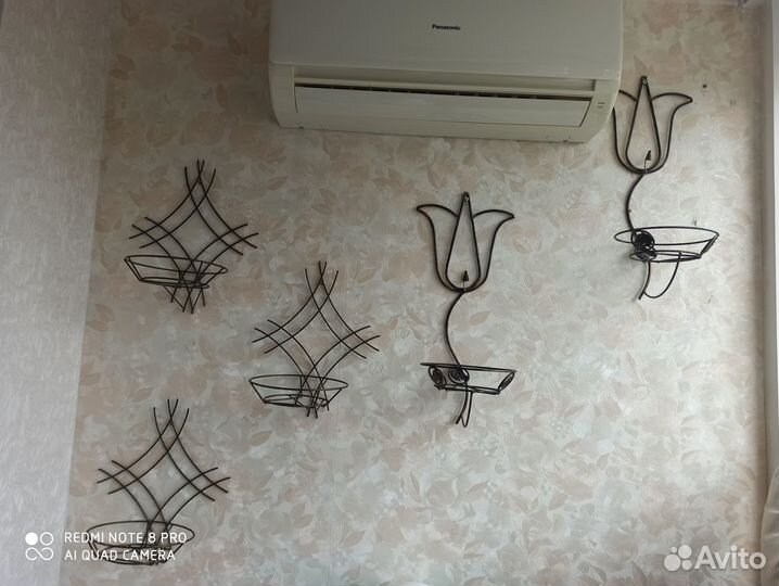 Кашпо для цветов подвесное (цена за 1 шт)