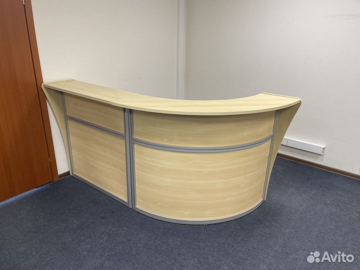 Ресепшн стойка администратора 220х115х110см