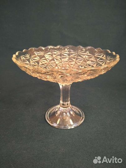 Фруктовница/конфетница стекло