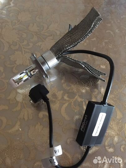 Светодиоды H4 на Хундай solaris и accent