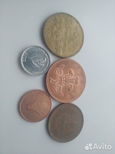 Лот монет биметалл