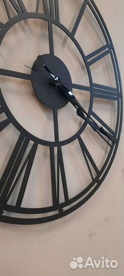 Часы металл в стиле лофт 
