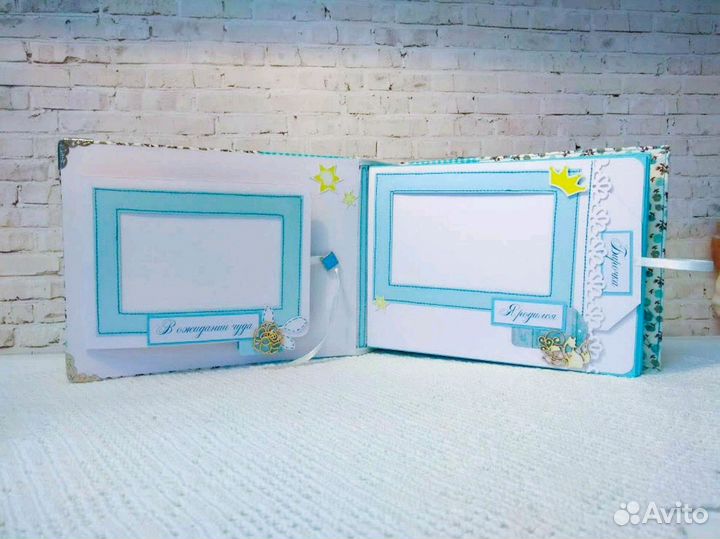 Альбом детский для фото первого года жизни 