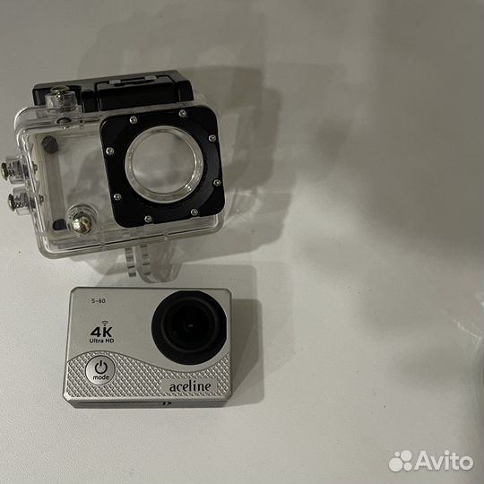 Экшн камера Aceline S-60 серебристый